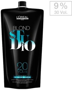 LOreal Blond Studio Range, LOreal Blond Studio Range L’or al Professionnel Blond Studio oxydant crème 30 Volume 9 % 1000 ml, L'Oréal Professionnel Blond Studio Nutri Developer 1000 ml 30 Vol. 9%