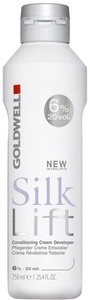 Goldwell, Goldwell Silk Lift Conditioning Cream Developer 6% 750ml, Goldwell SilkLift Cream Developer 6%