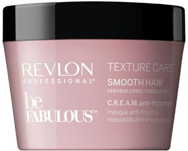 Revlon Professional, Revlon Professional Be Fabulous Texture Care Smooth Hair C.R.E.A.M. Anti-Frizz Mask 200 ml, 