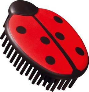 Fripac-Medis, Fripac-Medis Kleiderbürste Carl, V7 Kleiderbürste Glückskäfer, rot/schwarz