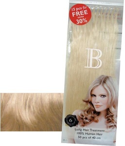 Balmain, Balmain Fill-In Extensions Value Pack Natural Straight, Balmain Value Pack 614 Natural Straight 40cm 50St. Echthaar Fill-In Extensions