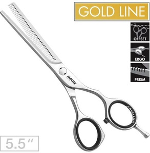 Jaguar, Jaguar Gold Line Modellierschere Diamond CC 39, Jaguar Schere Gold Line HS 5.5