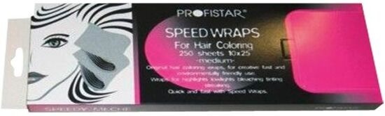 Bhk, BHK Hi Lite Wraps Strähnenpapier, Hi-Lite M&egrave;chen Papier 10 x 25 cm 250 ex