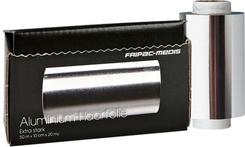 Fripac-Medis, Fripac-Medis Alufolie, Fripac-Medis Alusträhnenfolie silber 20 my 10cm x 50m