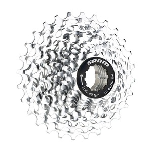 SRAM, SRAM PG-1070 // 10-fach Kassette (11-25 Zähne) Silber, SRAM Cassette PG-1070 10SP Kassetten