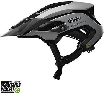 ABUS, Abus MonTrailer ACE MIPS Fahrradhelm // polar white L=57-61cm, ABUS Velohelm MonTrailer ACE MIPS - Polar White (Grösse: L (58-61 cm))