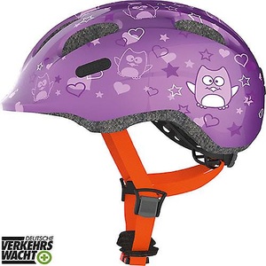 ABUS, ABUS Helm Smiley 2.0, Abus SMILEY 2.0 Velohelm violett