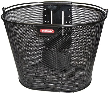 Klickfix, KLICKfix ovale più EF cesto ruota anteriore, Klick-fix Korb Oval Plus | 27 × 25 × 36 cm | 18 l
