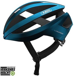 ABUS, Abus Vian gate bicycle helmet / / steel blue L=58-62cm, ABUS Velohelm Viantor - Steel Blue (Grösse: L (58-62 cm))