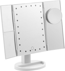 InnovaGoods, INNOVAGOODS 4-in-1 Vergrößerungsspiegel mit LED-Licht, InnovaGoods - 4-i-1-Vergrößerungsspiegel mit LED-Leuchten, One Size
