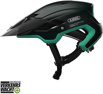 ABUS, Abus MonTrailer bike helmet / / emerald green M=55-58cm, Abus MonTrailer Velohelm smaragd