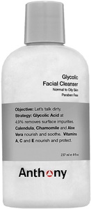 Anthony, Anthony Logistik für Glykol Gesichtsreiniger Männer - für normale /..., Anthony Anthony Glycolic Facial Cleanser reinigungsgel 237.0 ml