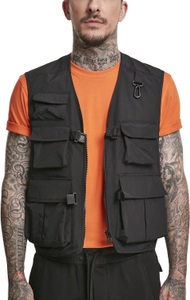 Urban Classics, Urban Classics Tactical Vest Weste schwarz, URBAN CLASSICS - urban classic tactical jacke, M