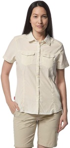 Craghoppers, Craghoppers NosiLife Adventure II Shortsleeved Shirt Damen sea salt 2019 UK 10 | S Kurzarm Hemden, 