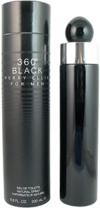 Perry Ellis, Perry Ellis 360 Black by Perry Ellis Eau de Toilette Spray 200 ml, Perry Ellis 360 Black Eau De Toilette Spray 200 ml