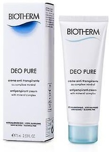 Biotherm, Biotherm Deo Pure Antiperspirant Cream 75ml/2.53oz, Biotherm Deo Pure - Creme