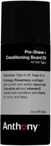 Anthony, Anthony Logistics pour hommes Prérasage + climatisation barbe huile..., Anthony Anthony Conditioning Beard Oil pre_shave 59.0 ml