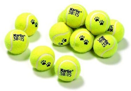 Karlie Flamingo, Karlie Flamingo Tennisball- Set 12 Stk. 6 cm (Hunde , Spielzeug und Sport , Bälle), Karlie Tennisball-Set - 12 Stück, Ø 6 cm