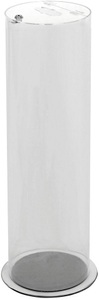 undefined, Batterie-Recycling-Behälter Volumen 37 l transparent, Sammelbehälter für Batterien, transparent, abschließbar, Volumen 37 l