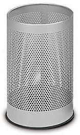 undefined, Papierkorb Volumen 15 l, HxØ 400 x 240 mm grau, Papierkorb, Volumen 15 l, HxØ 400 x 240 mm, grau