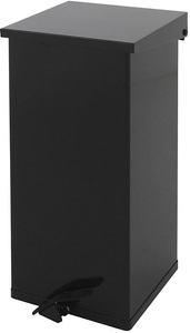 undefined, Tretabfallsammler Volumen 55 l, BxHxT 300 x 600 x 300 mm schwarz, Tretabfallsammler, Volumen 55 l, BxHxT 300 x 600 x 300 mm, schwarz