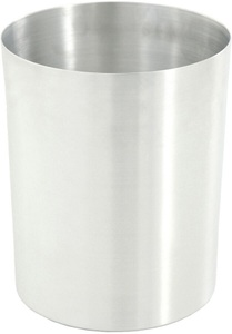 undefined, Papierkorb, rund Volumen 13 l Aluminium, Papierkorb, Aluminium, 13 l, ohne Löschdeckel