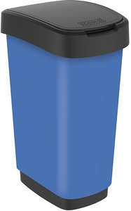 undefined, Abfalleimer TWIST PREMIUM 25 l blau, 