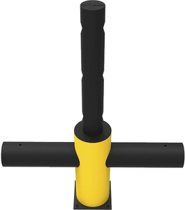 undefined, Verkehrsbarriere ECHO aus flexiblem Spezialkunststoff Mittelpfosten, d-flexx Verkehrsbarriere, Echo, aus flexiblem Kunststoff, Mittelpfosten