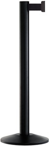 undefined, Gurtpfosten Aluminium, schwarz Gurtfarbe Schwarz, Gurtpfosten aus Aluminium, Pfosten schwarz, Auszug 2300 mm, Gurtfarbe Schwarz
