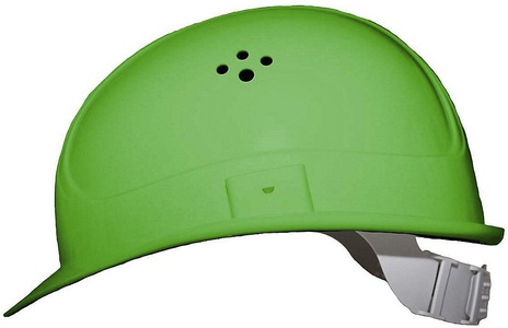 undefined, 4-Punkt-Schutzhelm Polyethylen grün, Voss Helme 2680-GN Schutzhelm EN 397, EN 166 Grün