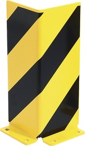 undefined, Anfahrschutz Winkel Wandstärke 6 mm, Anfahrschutz BLACK BULL, L-Profil, HxBxT 400 x 148 x 160 mm, Wandstärke 6 mm