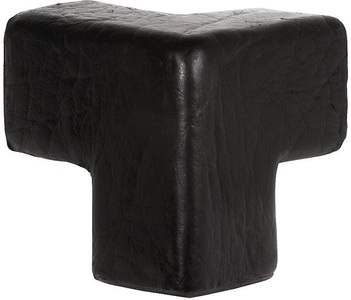 SHG, SHG Knuffi® Schutzecke Typ E, 3D, VE 4 Stk schwarz, Schutzecke für Knuffi Eckschutzprofil Typ E, 3-schenkelig, Polyurethanschaum, schwarz
