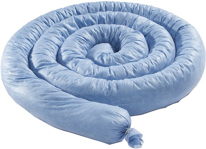 undefined, Bindevlies-Saugschlauch Ausführung Öl Ø 75 mm x 3000 mm, blau, VE 8 Stk, Saugschlauch Flockenfüllung, besonders ölbindend, Ø B 75 x L 3000 mm, 8 Stück