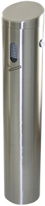 undefined, Wandascher Volumen 1,5 l Edelstahl, Ascher Top Design, Wandmodell, Smoker aus Edelstahl