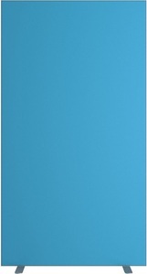 undefined, Trennwand easyScreen einfarbig, mit Schallschutz blau, Breite 940 mm, Trennwand easyScreen, einfarbig, mit Schallschutz, blau, Breite 940 mm