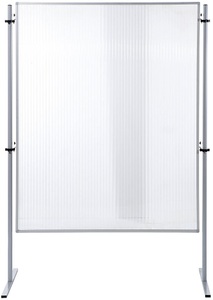 undefined, Funktions-Trennwand HxB 1500 x 1200 mm Polycarbonat-Stegplatte, VE 1 Stk, eurokraft basic Funktions-Trennwand, Polycarbonat-Stegplatte, HxB 1500 x 1200 mm, VE 1 Stk