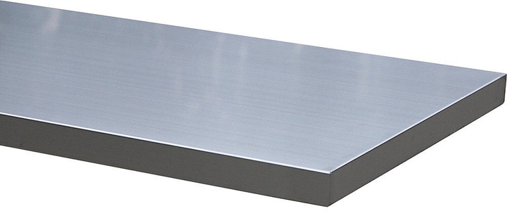 undefined, Edelstahl-Arbeitsplatte für 1 Unterschrank Breite 680 mm, Edelstahl-Arbeitsplatte, für 1 Unterschrank, Breite 680 mm