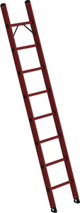 undefined, Vollkunststoff-Anlegeleiter komplett aus GFK 8 Sprossen, MUNK Vollkunststoff-Anlegeleiter, komplett aus GFK, 8 Sprossen