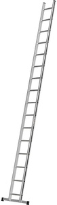 HYMER, HYMER Anlegeleiter mit Sprossen Breite 354 mm 16 Sprossen inkl. Traverse, HYMER Anlegeleiter mit Sprossen, Breite 350 mm, 16 Sprossen inkl. Traverse