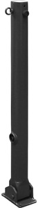 undefined, Absperrpfosten, Ø 76 mm, Eisenglimmer klappbar mit 1 Öse, Schake Absperrpfosten, Ø 76 mm, Eisenglimmer, klappbar, mit 1 Öse