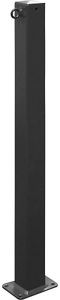 undefined, Absperrpfosten, 70 x 70 mm, Eisenglimmer zum Aufdübeln mit 1 Öse, Schake Absperrpfosten, 70 x 70 mm, Eisenglimmer, zum Aufdübeln, mit 1 Öse