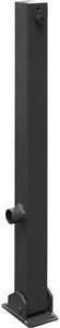 undefined, Absperrpfosten, 70 x 70 mm, Eisenglimmer klappbar ohne Öse, Schake Absperrpfosten, 70 x 70 mm, Eisenglimmer, klappbar, ohne Öse