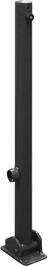 undefined, Absperrpfosten, Ø 60 mm, Eisenglimmer klappbar ohne Öse, Schake Absperrpfosten, Ø 60 mm, Eisenglimmer, klappbar, ohne Öse