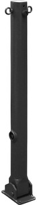 undefined, Absperrpfosten, Ø 76 mm, Eisenglimmer klappbar mit 2 Ösen, Schake Absperrpfosten, Ø 76 mm, Eisenglimmer, klappbar, mit 2 Ösen