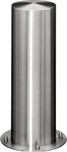 undefined, Edelstahl-Sperrpfosten Ø 205 mm, Flachkopf zum Aufdübeln, Höhe 900 mm, Edelstahl-Sperrpfosten, mit Flachkopf, zum Aufdübeln, Ø 205 mm