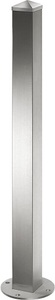 undefined, Edelstahl-Sperrpfosten 70 x 70 mm, Spitzkopf zum Aufdübeln, Edelstahl-Sperrpfosten, mit Spitzkopf, zum Aufdübeln, 70 x 70 mm, feststehend