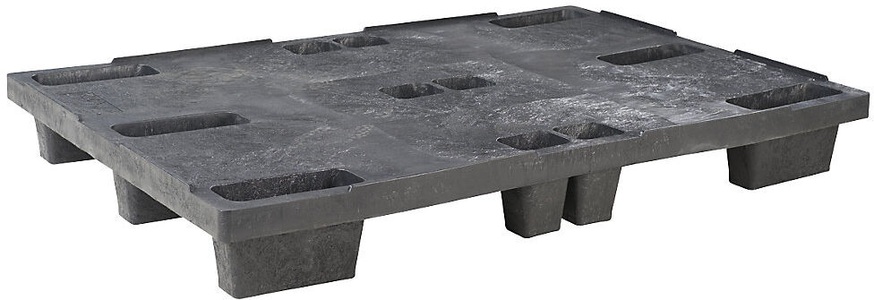 undefined, Vierwege-Stapelpalette LxB 1200 x 800 mm, mit Sicherheitsrand ab 10 Stk, ratioform Euro-Stapelpalette, LxB 1200 x 800 mm, mit Sicherheitsrand, ab 10 Stk