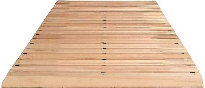 undefined, Holzlaufrost, pro lfd. m mit Anschrägung an 3 Seiten Breite 1000 mm, Holzlaufrost, pro lfd. m, mit Anschrägung an 3 Seiten, Breite 1000 mm