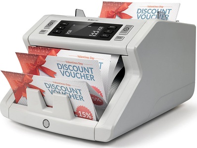 Safescan, Safescan Automatischer Banknotenzähler 3fache Falschgelderkennung SAFESCAN 2250, Safescan 2250 Banknotenzähler Weiss