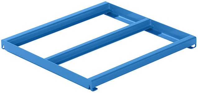 Lista, Lista Festrahmen BxT 890 x 860 mm, Fachlast 1000 kg lichtblau, LISTA Festrahmen, BxT 890 x 860 mm, Fachlast 1000 kg, lichtblau